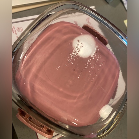 Glass Salad Container - Rose - Picture 5 of 5